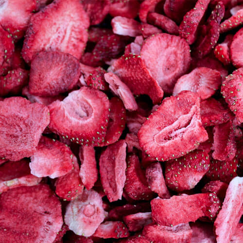 Freeze Dried Strawberry Slices - Honeyberry International