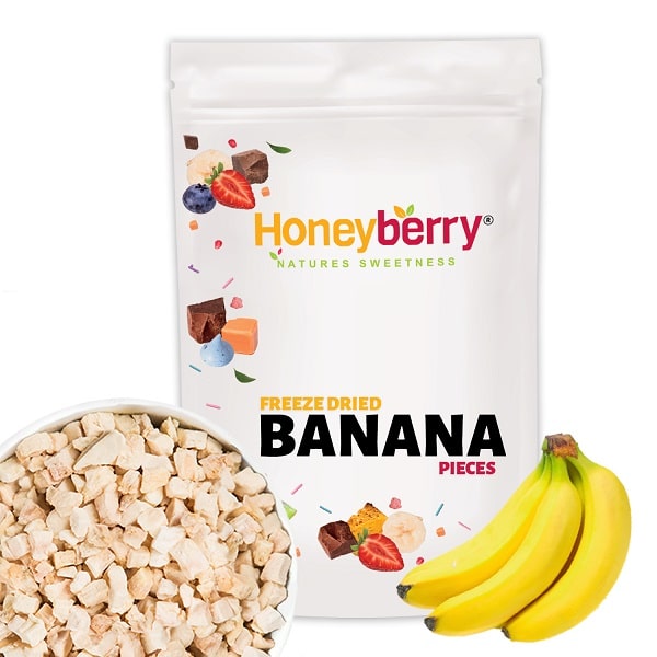 Freeze Dried Banana Pieces