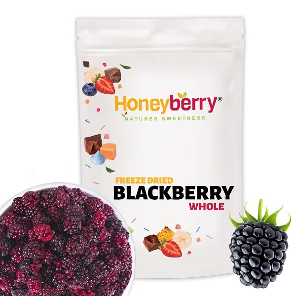 Freeze Dried Whole Blackberries