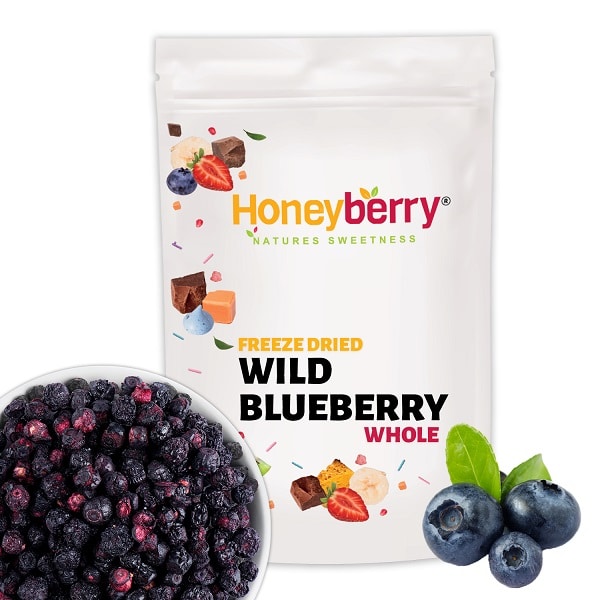 Freeze Dried Whole Wild Blueberries