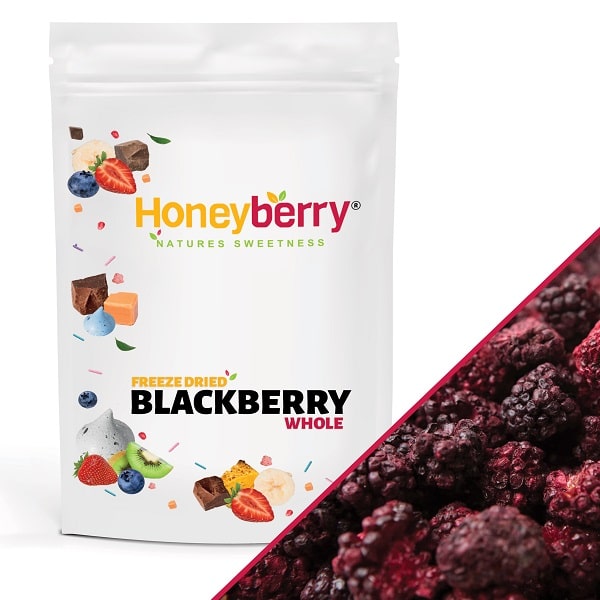 Freeze Dried Whole Blackberries Honeyberry International