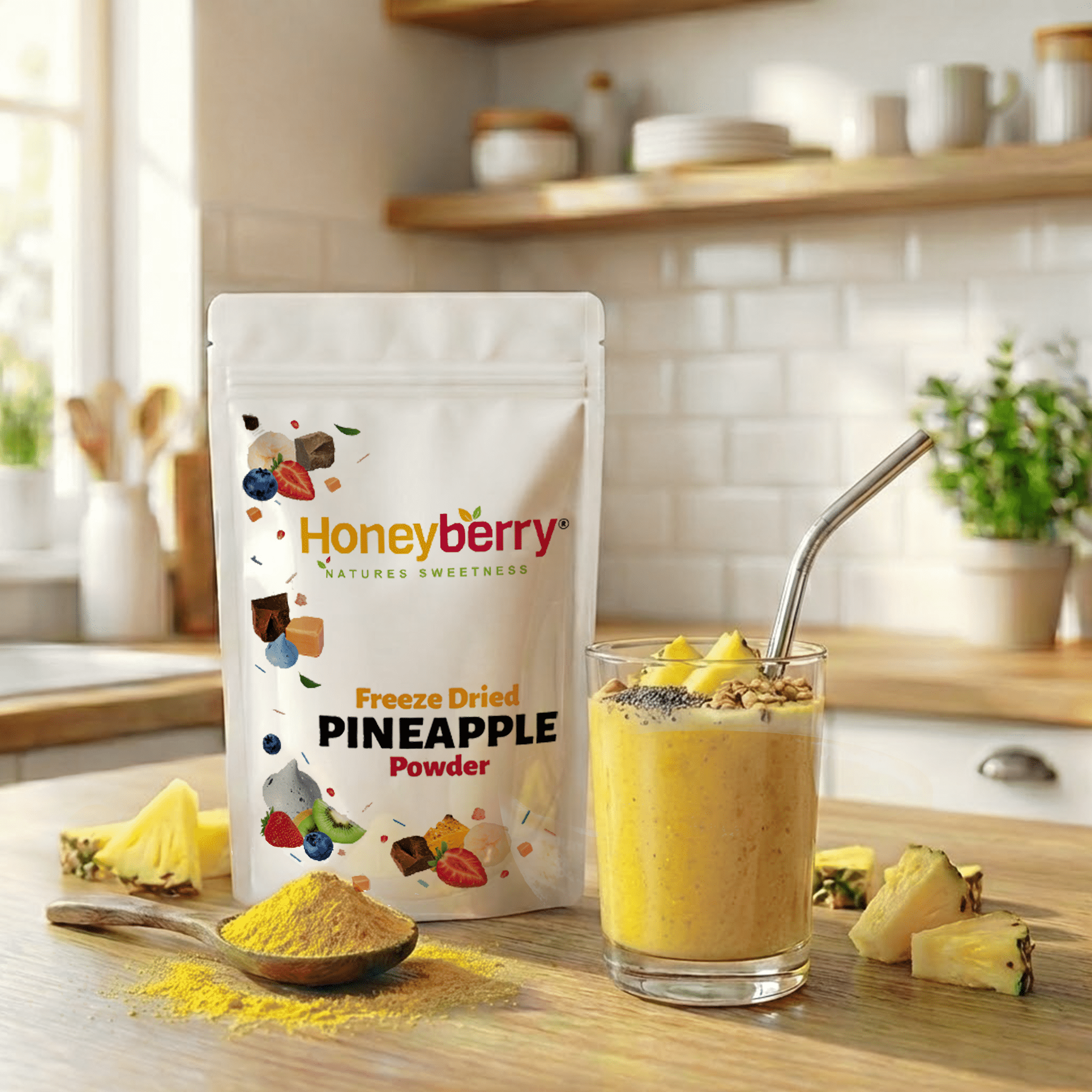 Freeze Dried Pineapple Powder - Image 4