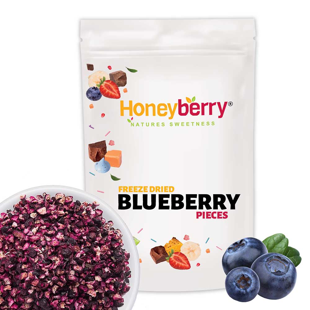 Freeze Dried Blueberry Pieces