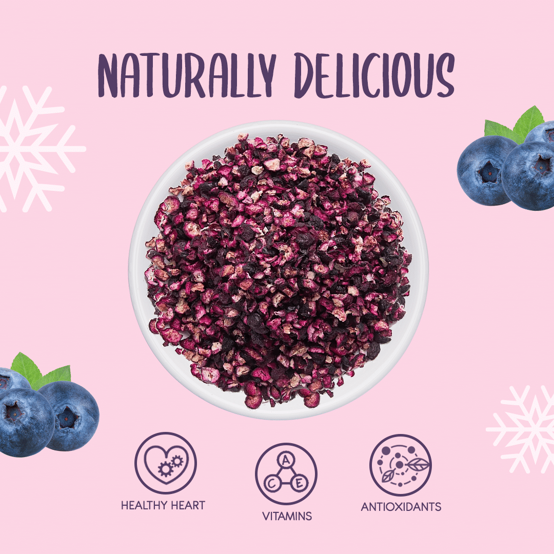 Alternative view of Freeze Dried Blueberry Pieces