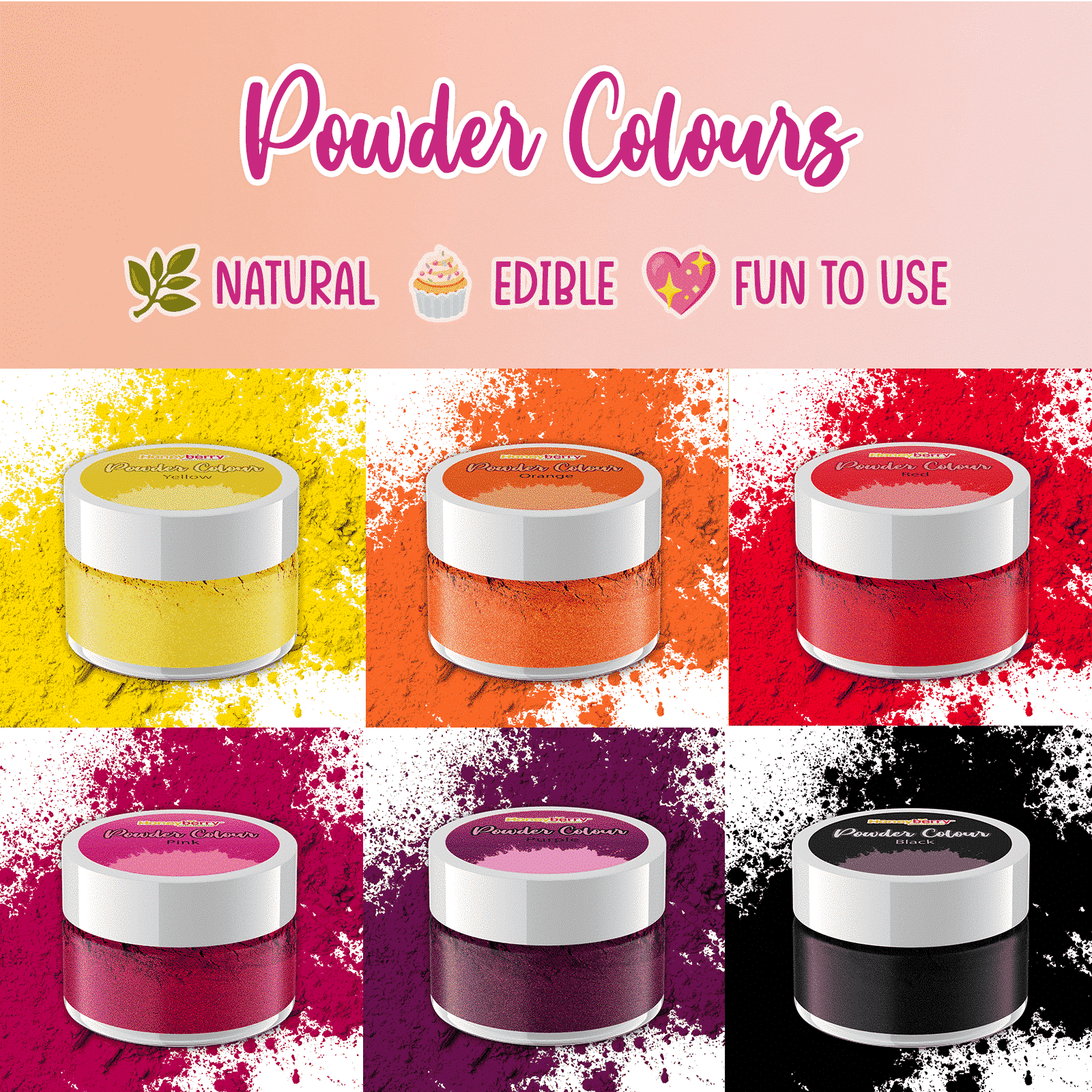 Alternative view of Warm Colours Powder Multipack