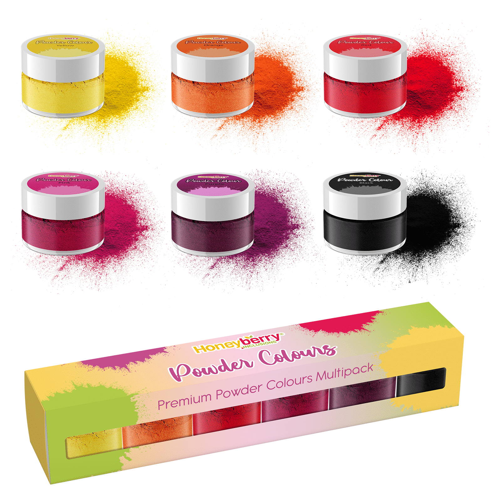 Warm Colours Powder Multipack