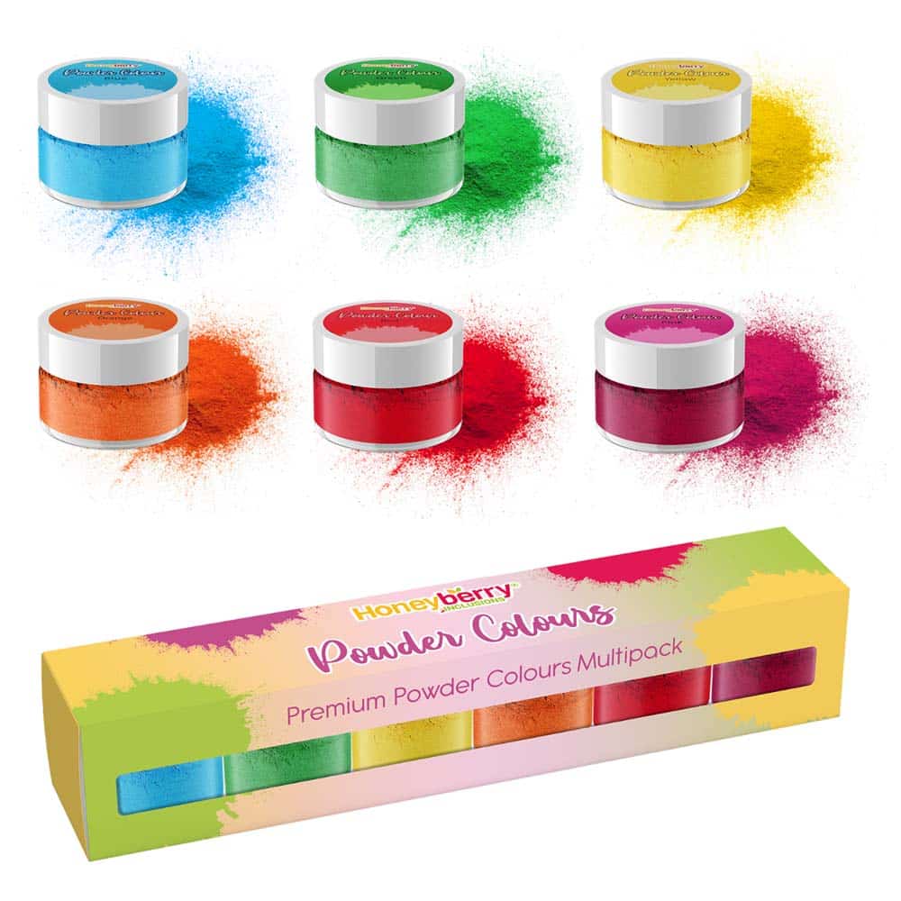 Rainbow Colours Powder Multipack