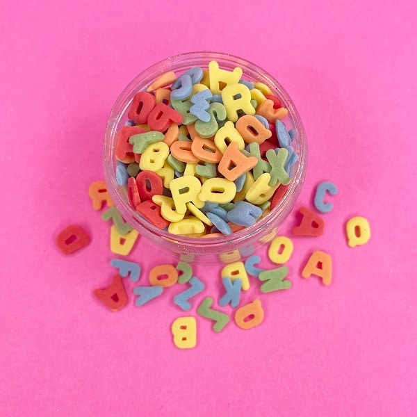 Multicoloured Letters - Honeyberry International