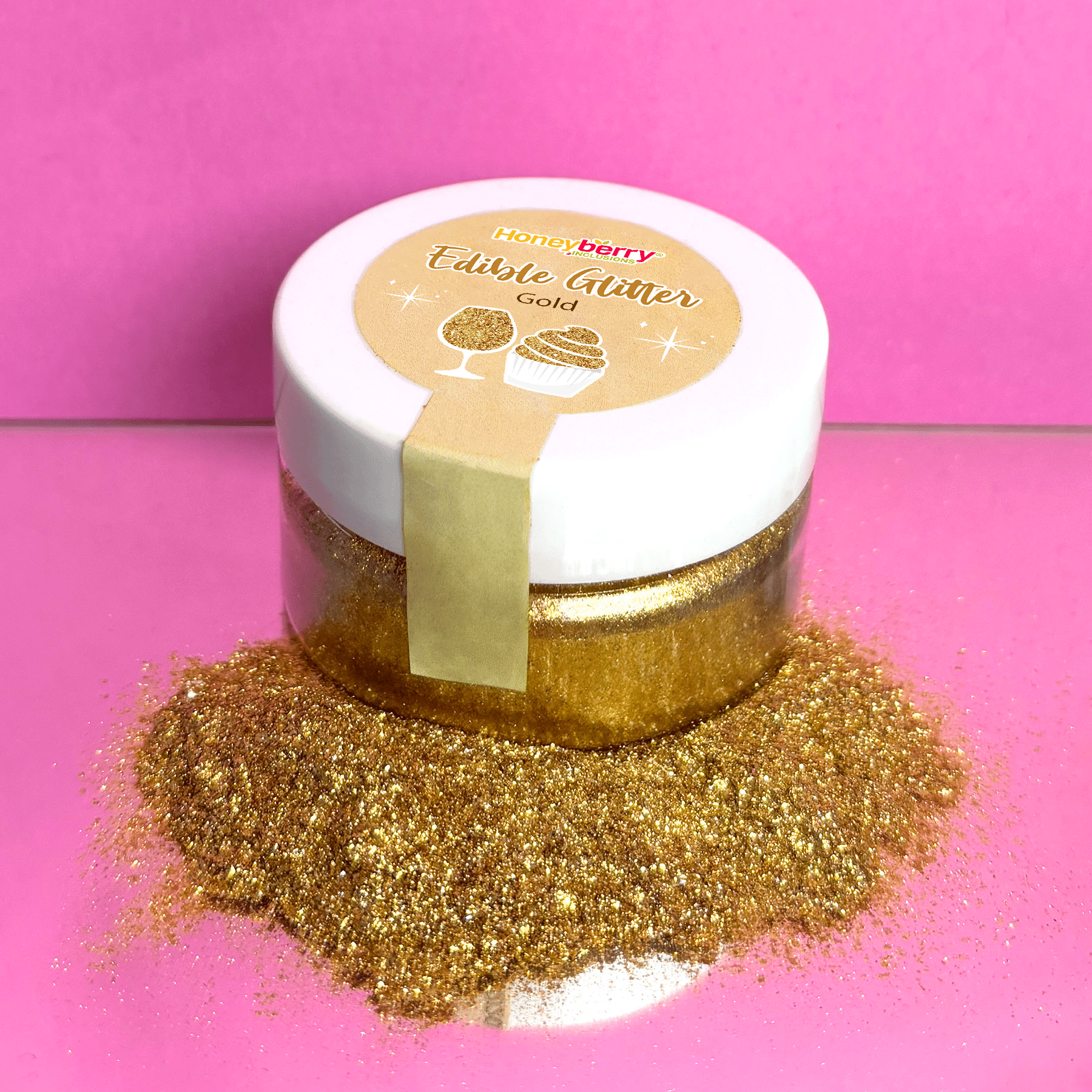 Alternative view of Edible Gold Glitter