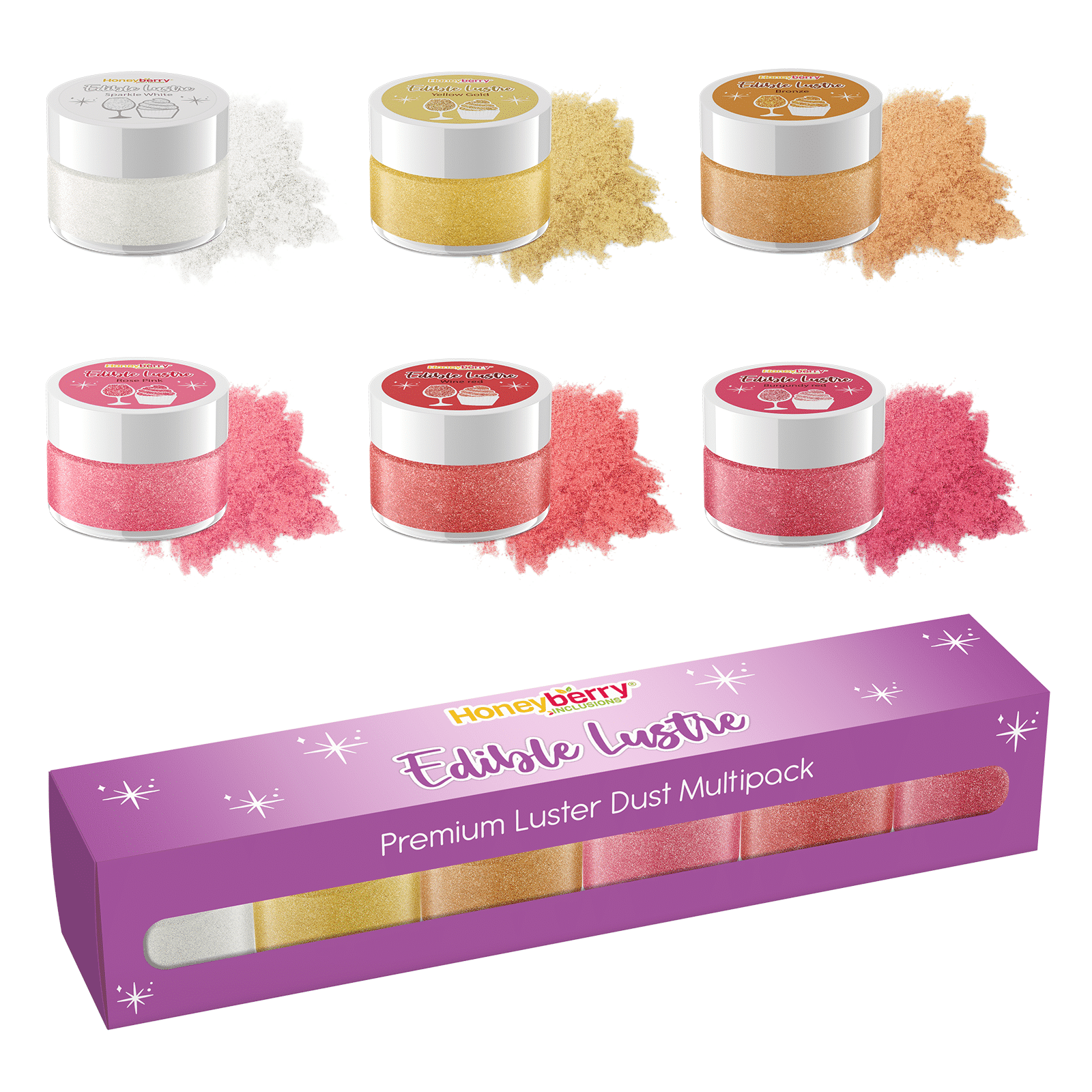 Warm Colours Lustre Multipack