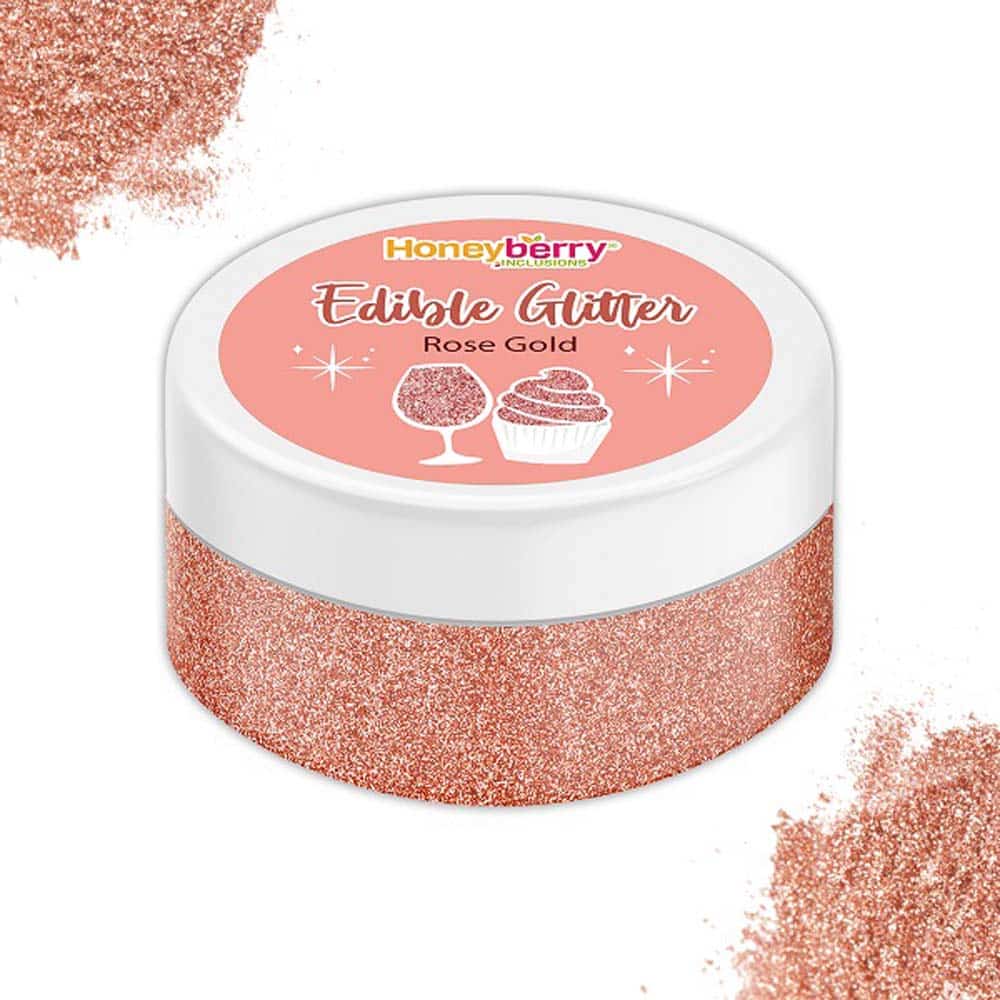 Edible Rose Gold Glitter