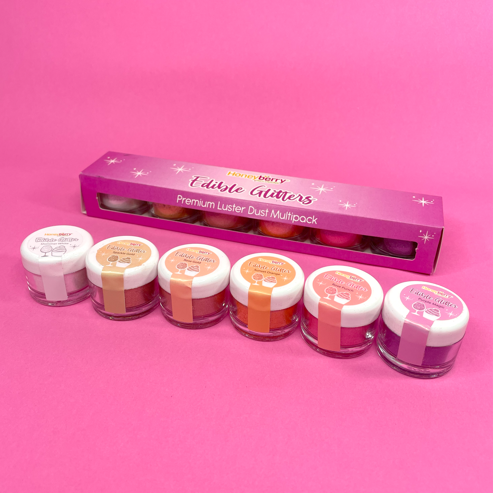 Alternative view of Warm Colours Glitter Multipack