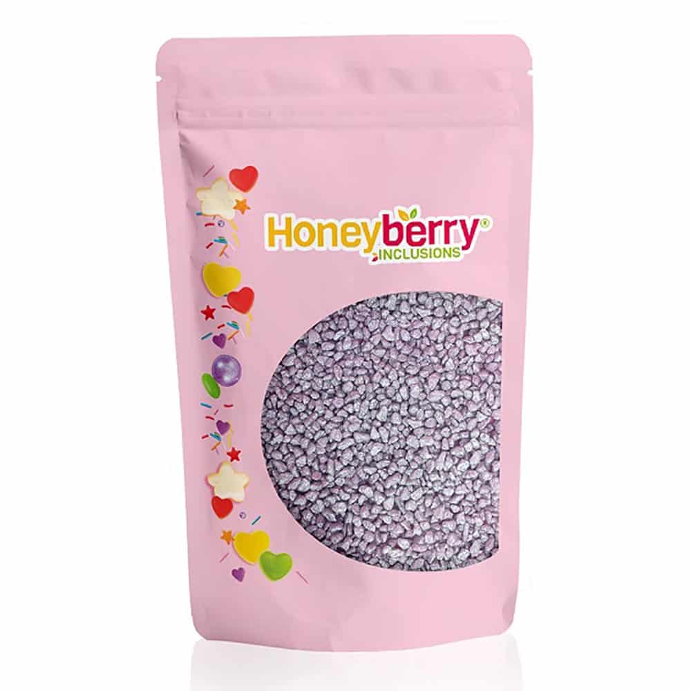 Silver Glitter Sugar Pearls
