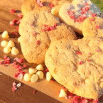 White Chocolate & Strawberry Cookies