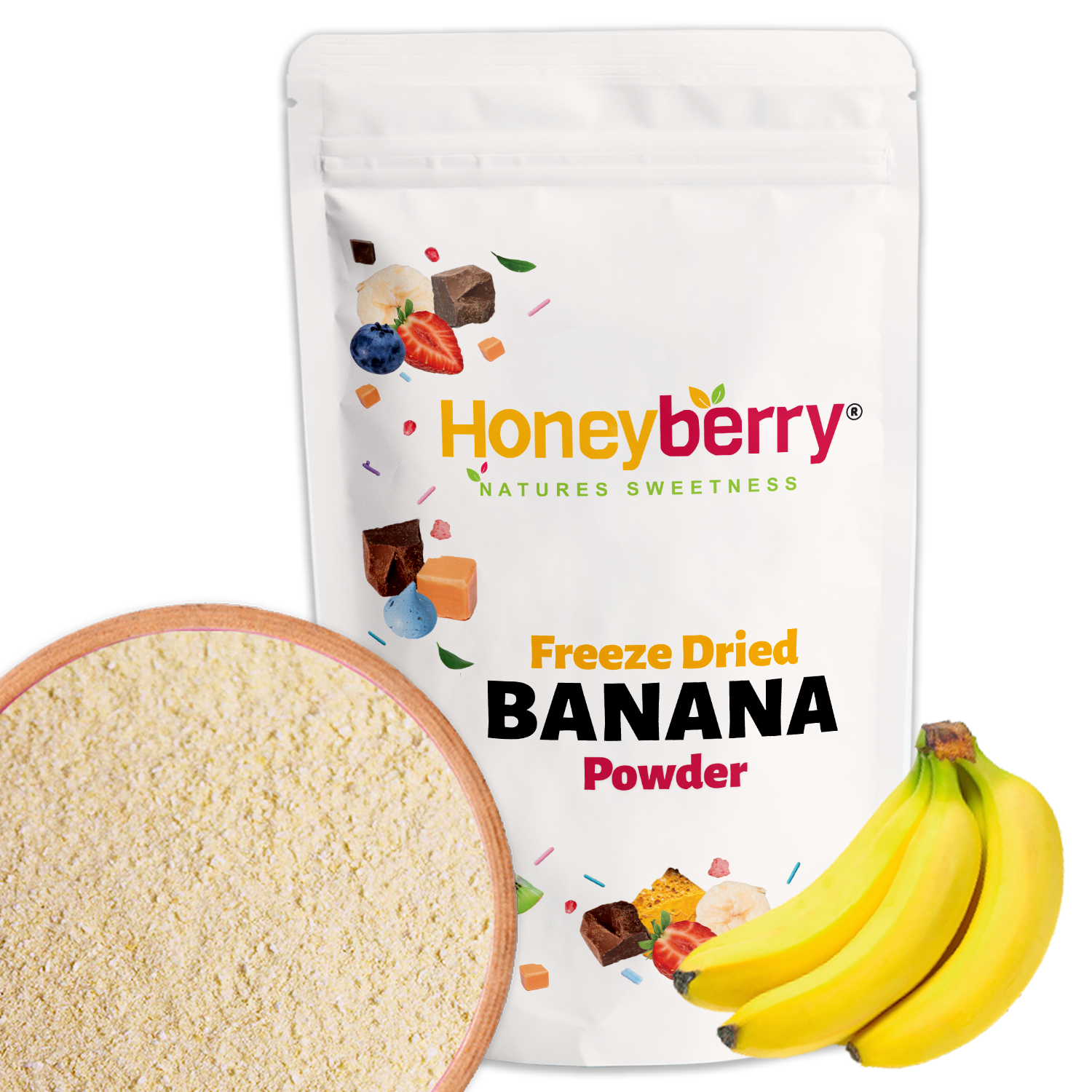 Freeze Dried Banana Powder
