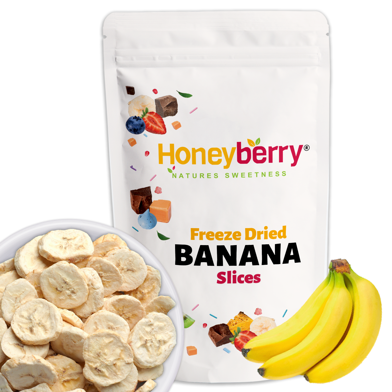 Freeze Dried Banana Slices