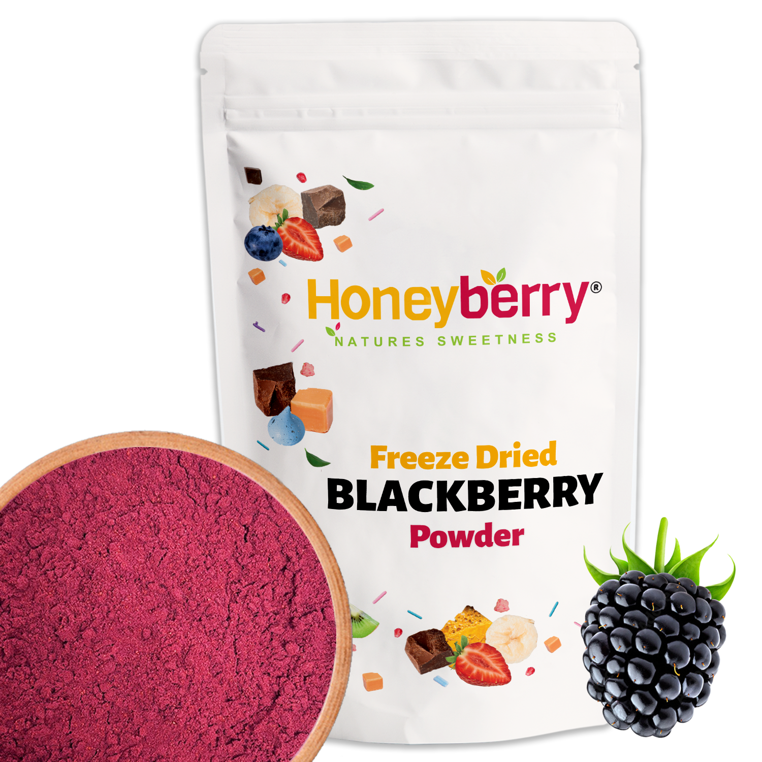 Freeze Dried Blackberry Powder