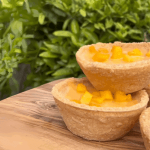Tropical Mango & Lime Tarts