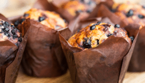 Wild Blueberry & Lemon Muffins