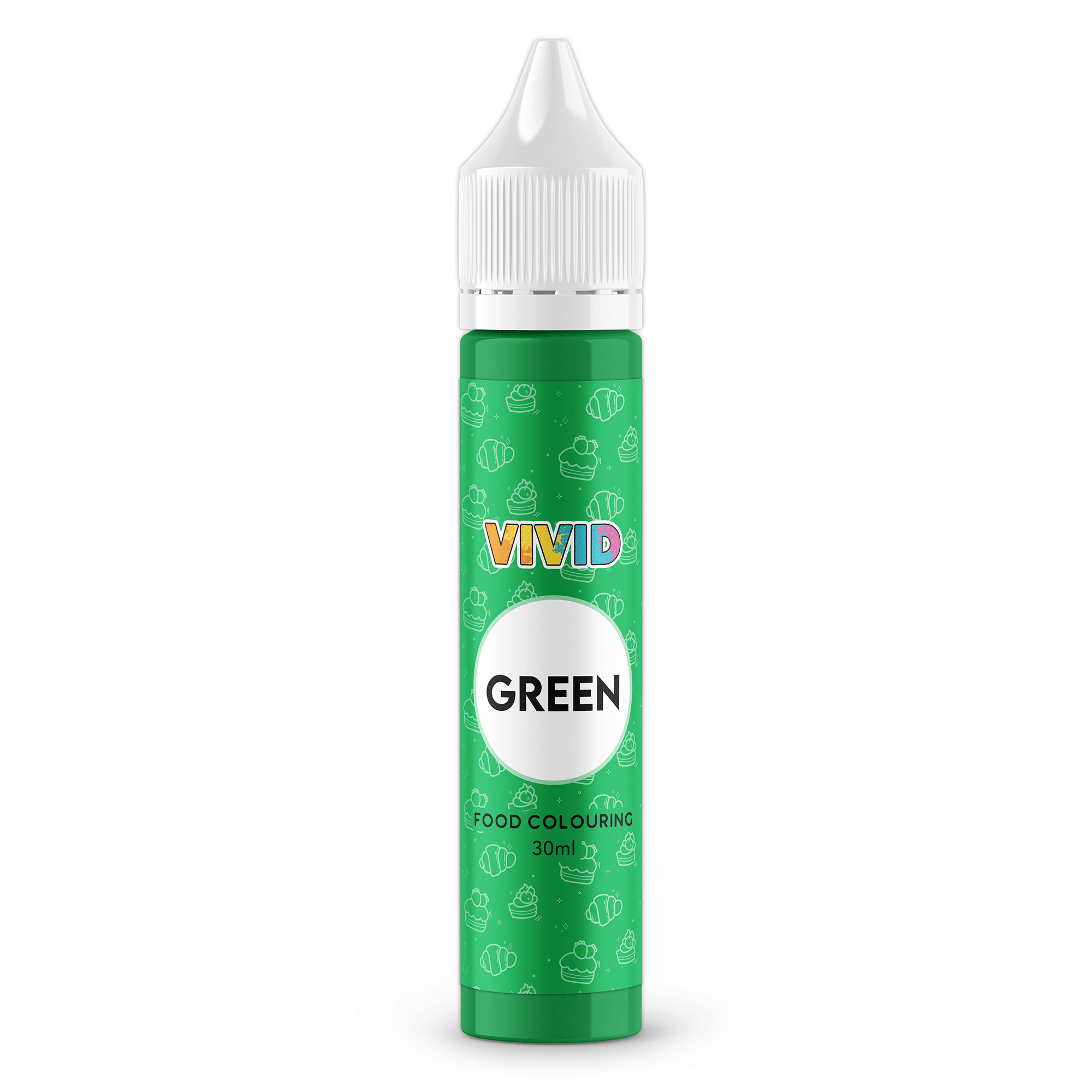 VIVID Green Bake-Stable Food Colour 30ml