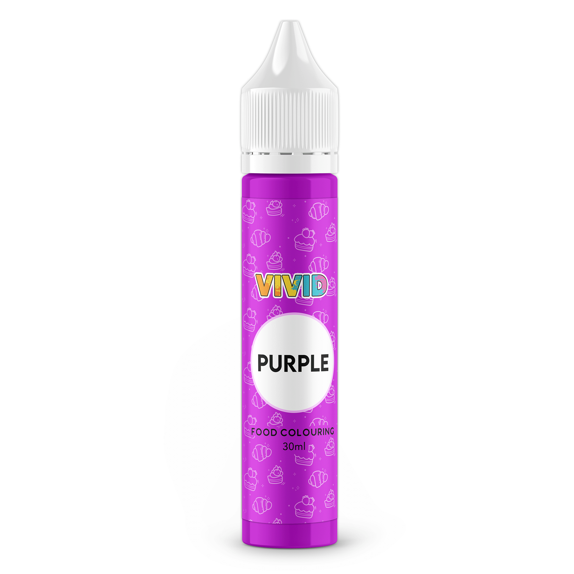 VIVID Purple Bake-Stable Food Colour 30ml