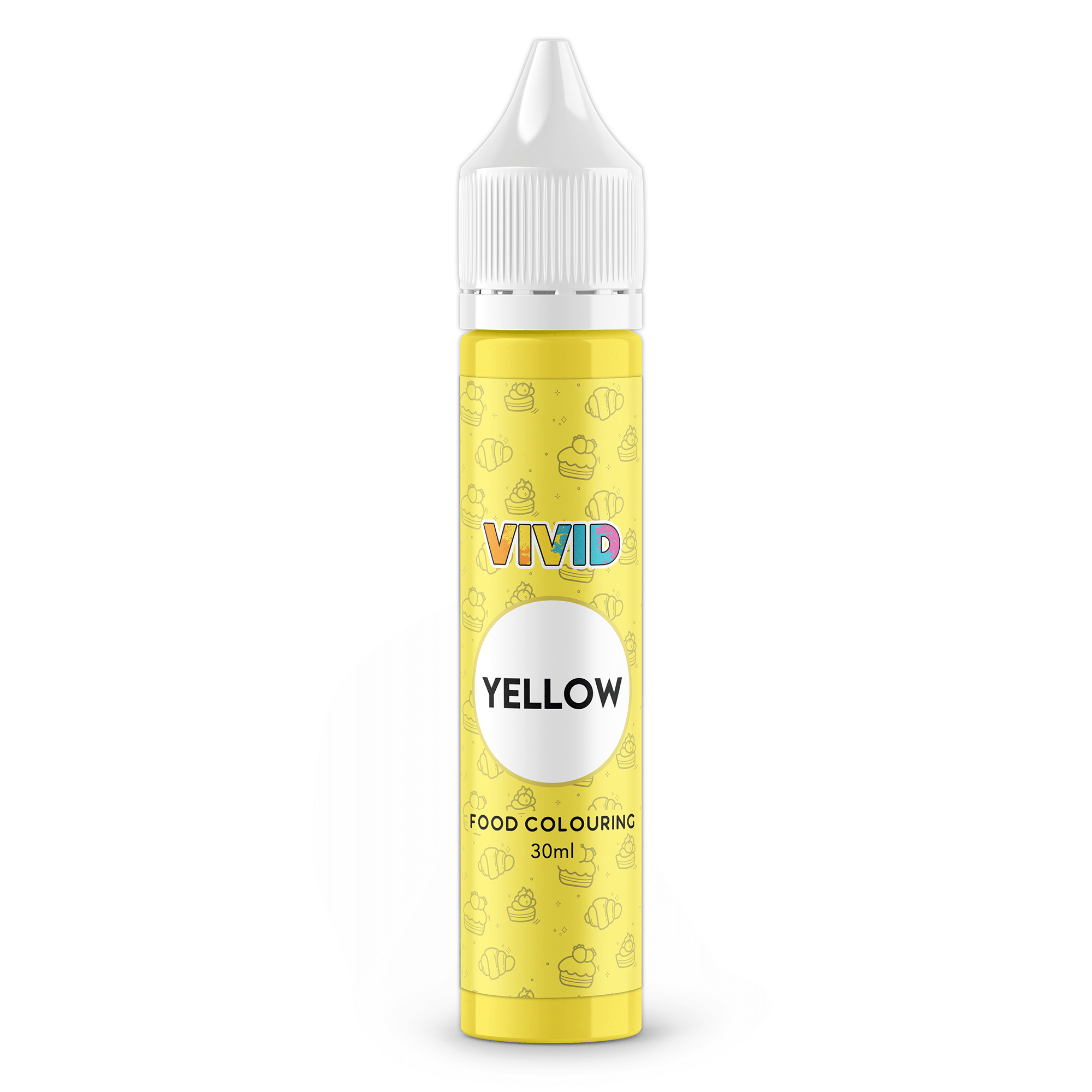 VIVID Yellow Bake-Stable Food Colour 30ml
