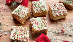 Christmas Raspberry & White Chocolate Cake