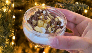 Chocolate Orange Cheesecake Pots