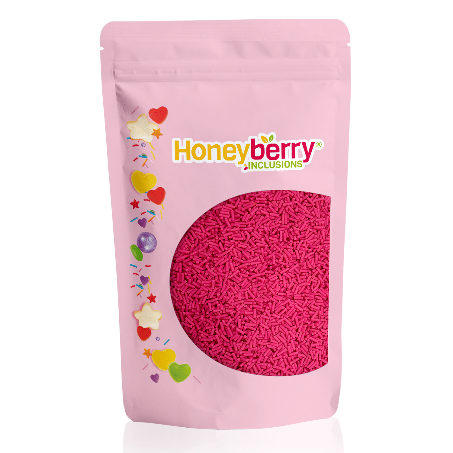 Dark Pink Sugar Strands