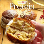 Cranberry & White Chocolate Protein Muffins