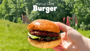 Minted Lamb Burgers